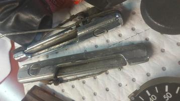 Klassieke chromen portiergrepen Ford Taunus / Capri – buiten beschikbaar voor biedingen