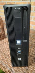 HP Z240 Workstation i7- 7th generatie met radeon pro WX 4100, Computers en Software, Desktop Pc's, Ophalen, Hp, Gebruikt, HDD