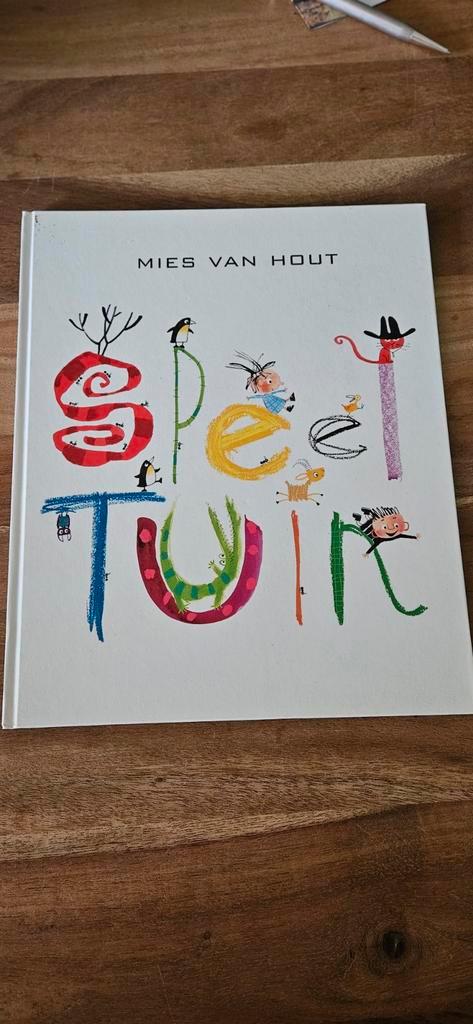 mies van Hout Speeltuin, Boeken, Kinderboeken | Baby's en Peuters, Gelezen, Ophalen of Verzenden