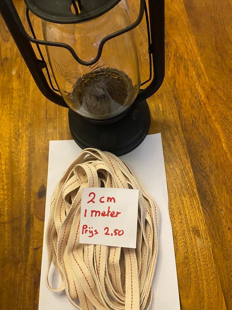 Lont voor olielamp, Ophalen of Verzenden, Nieuw