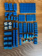8. veel blauwe lego stenen, platen en diverse vormen, Ophalen of Verzenden, Zo goed als nieuw
