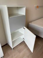 2 Witte kantoorkasten op pootjes., Minder dan 100 cm, 25 tot 50 cm, Ophalen of Verzenden, Zo goed als nieuw