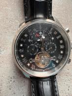 Theorema automaat horloge, Sieraden, Tassen en Uiterlijk, Horloges | Heren, Leer, Staal, Polshorloge, Ophalen of Verzenden