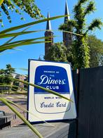 Diner’s Club Emaille Reclamebord, Ophalen, Zo goed als nieuw, Reclamebord