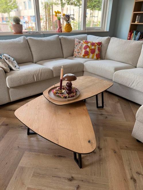 Salontafel Xooon, Huis en Inrichting, Tafels | Salontafels, Zo goed als nieuw, Minder dan 50 cm, 50 tot 100 cm, Rond, Ophalen