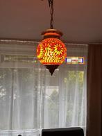Marokkaanse mozaiek lamp, Huis en Inrichting, Lampen | Hanglampen, Ophalen, Arabische gezelligheidssfeer, Minder dan 50 cm, Glas