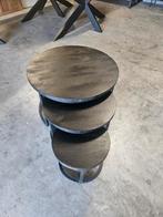 Salontafel set van 3, Huis en Inrichting, Ophalen, 50 tot 100 cm, ., Rond
