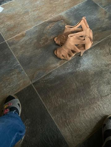 Bruine Hoge Hak Schoenen Maat 38 beschikbaar voor biedingen