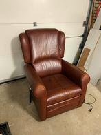 Comfortabele Sta-op Stoel, Ophalen of Verzenden, Gebruikt, Leer, 75 tot 100 cm