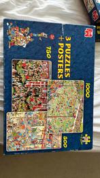 3 jan van haasteren puzzels, 500,750,1000 st, Hobby en Vrije tijd, Denksport en Puzzels, Ophalen of Verzenden, Gebruikt