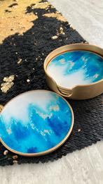 Onderzetters goud, Ophalen of Verzenden, Zo goed als nieuw, Glas of Kopje