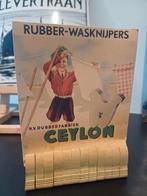 Ceylon wasknijpers, Verzamelen, Ophalen of Verzenden, Gebruikt, Reclamebord