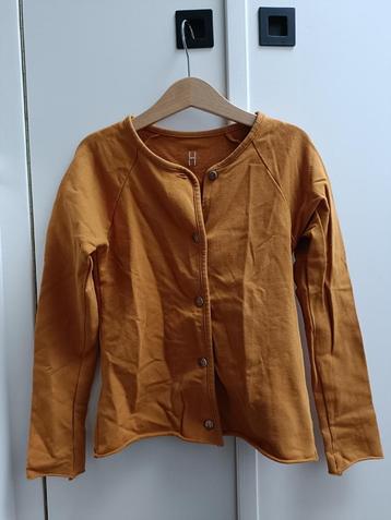Vest Little Hedonist oranje 122 - 128 beschikbaar voor biedingen