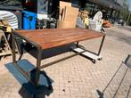 Mangohouten eettafel 240x100, Huis en Inrichting, Tafels | Eettafels, 100 tot 150 cm, 200 cm of meer, Ophalen of Verzenden, Zo goed als nieuw