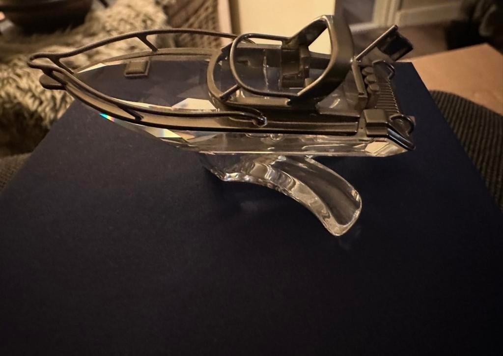 Kristallen Speedboot, Verzamelen, Swarovski, Ophalen of Verzenden, Zo goed als nieuw, Figuurtje