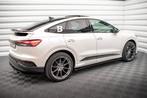 Voorlip sideskirt spoiler diffuser Audi Q4 E-Tron etron 21+, Auto diversen, Ophalen of Verzenden