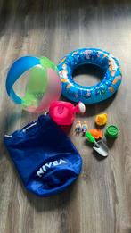 Strandbal zwemband playmobill gieter zandbakvormpje badeend, Ophalen of Verzenden, Zo goed als nieuw