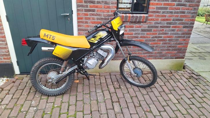 Honda MT5 70cc - Crosser/Opknapper, Fietsen en Brommers, Brommers | Honda, Gebruikt, MT, Ophalen
