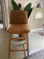 4 handgemaakte barkrukken, Huis en Inrichting, Barkrukken, Ophalen, Nieuw, Hout, 90 cm of meer