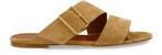 michel vivien park suede sandals mules sandalen | 38,5, Bruin, Verzenden, Sandalen of Muiltjes, Zo goed als nieuw