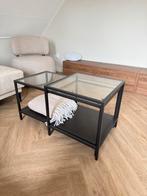 Salontafel zwart metaal (VITTSJÖ), Minder dan 50 cm, Rechthoekig, 50 tot 100 cm, Ophalen of Verzenden