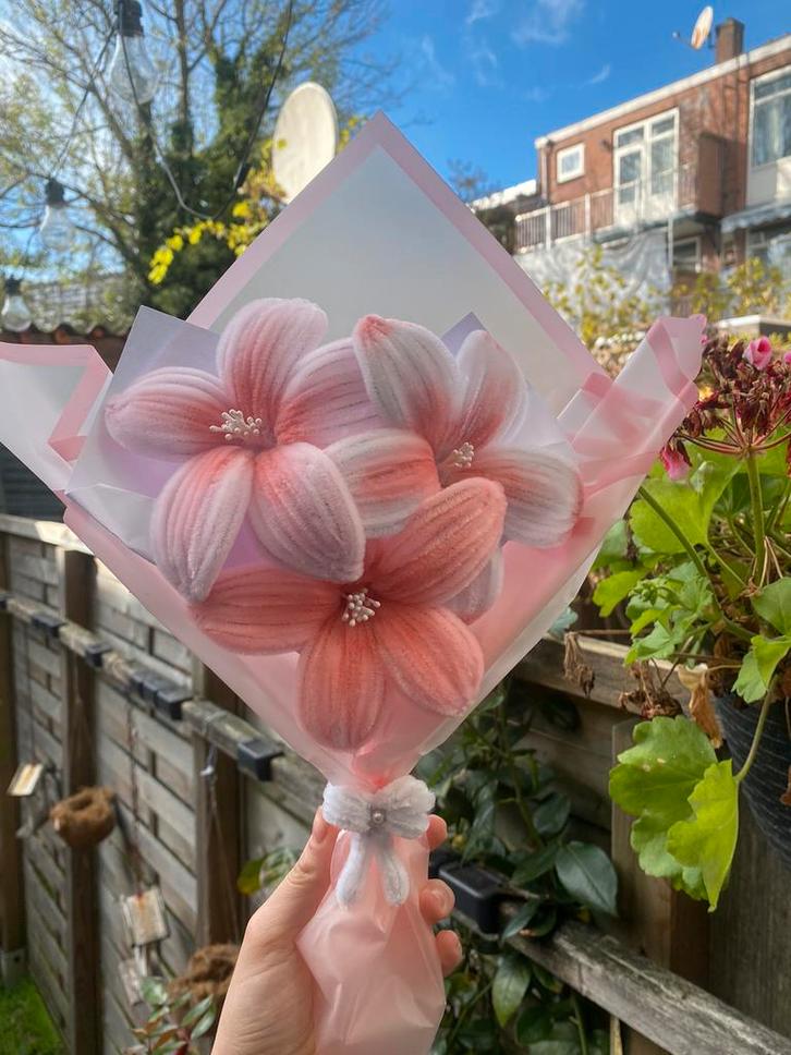 Handgemaakte bloemen van pipecleaners, Tuin en Terras, Planten | Bomen, Overige soorten, Minder dan 100 cm, Volle zon, Ophalen of Verzenden