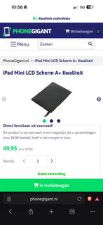 LCD RETINA voor ipad mini 8 inch 1 generatie, Computers en Software, Apple iPads, 8 inch, Ophalen of Verzenden, Zo goed als nieuw