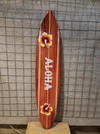 Aloha - Surfboard Decoratie Surfplank 150 cm Hout, Huis en Inrichting, Woonaccessoires | Wanddecoraties, Ophalen of Verzenden