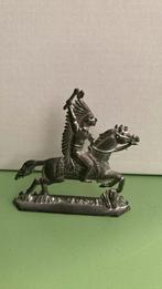 Beeldje - Indiaan te paard, Ophalen of Verzenden
