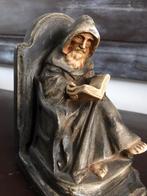 Beeldje lezende monnik 17,5 cm hoog, Ophalen of Verzenden