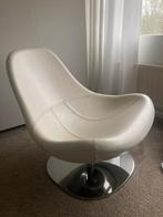 Tirup Ikea kuipstoel, wit, perfecte staat. Niet in gezeten., Huis en Inrichting, Fauteuils, Ophalen, Zo goed als nieuw, Leer