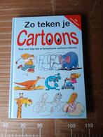 Boek Zo teken je cartoons, Ophalen of Verzenden, Nieuw, Boek of Gids