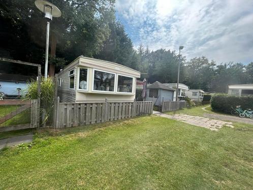 Stacaravan op familiecamping in Rucphen, Caravans en Kamperen, Stacaravans, tot en met 4, Ophalen