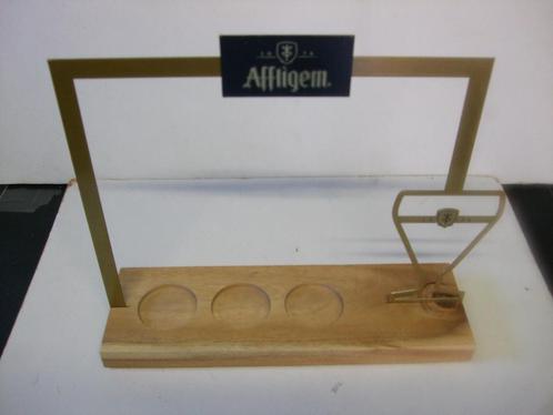 Affligem glazen- cq tafelstandaard (nr.1), Verzamelen, Biermerken, Nieuw, Overige typen, Overige merken, Ophalen of Verzenden