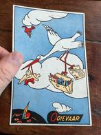 WO2 Nederlands bevrijding ansichtkaarto ooievaar 1945, Verzenden, Foto of Poster, Nederland