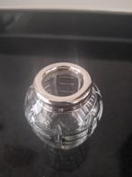 Lepelvaasje antiek zilveren rand ( voor 1906), Antiek en Kunst, Antiek | Glas en Kristal, Verzenden