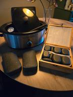 Complete Hotstone Massage Set inclusief Heater, Ophalen, Zo goed als nieuw, Overige typen