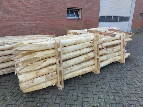 robinia palen, hekwerk, poorten, landhek, schapenhek, Tuin en Terras, Palen, Balken en Planken, Nieuw, Palen, 180 tot 250 cm, Hardhout
