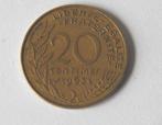Munt Frankrijk 20 Centimes 1963, Postzegels en Munten, Munten | Europa | Niet-Euromunten, Frankrijk, Losse munt, Verzenden