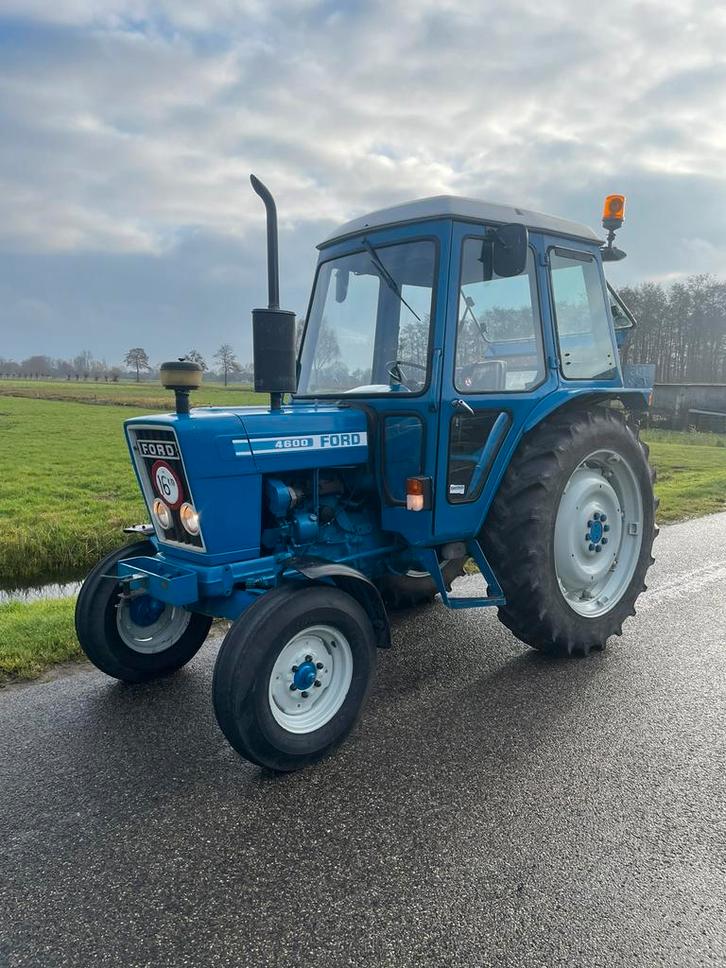 Zeer nette Ford 4600 incl. Kenteken, Zakelijke goederen, Agrarisch | Tractoren, Ford, tot 80 Pk, Nieuw, Ophalen