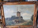 Kranenburg mooi schilderij, Ophalen of Verzenden