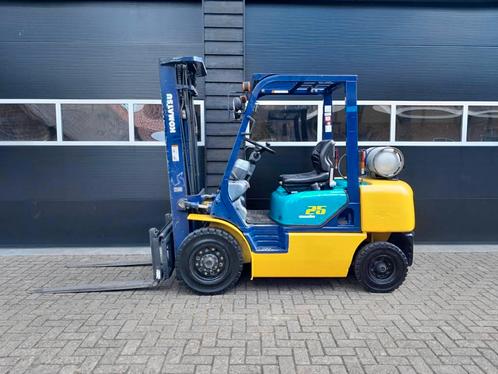 Komatsu FG 25 HT-14 Freelift - Sideshift - Triplex - LPG, Zakelijke goederen, Machines en Bouw | Heftrucks en Intern transport