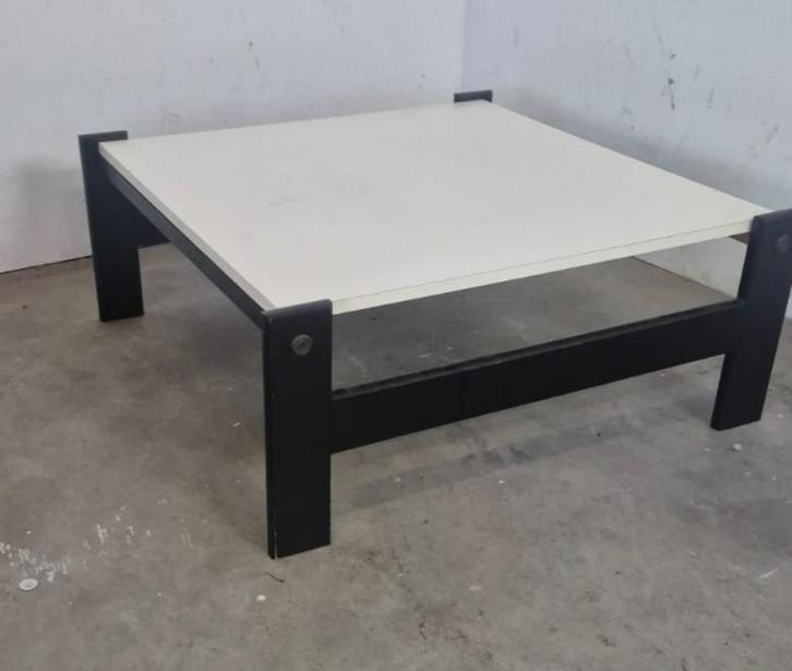 Space age salontafel, Huis en Inrichting, Tafels | Salontafels, Minder dan 50 cm, 50 tot 100 cm, 50 tot 100 cm, Rechthoekig, Ophalen