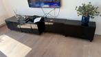 Zwart TV Meubel - 4 Kastjes, Ophalen, Kunststof, Gebruikt, 200 cm of meer