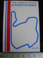 sticker jan lammers racing zandvoort logo j.l.r., Verzenden, Zo goed als nieuw, Auto of Motor