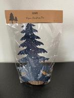 SENZA - Papieren Boom met houten stam Blauw Nieuw, Ophalen of Verzenden, Nieuw