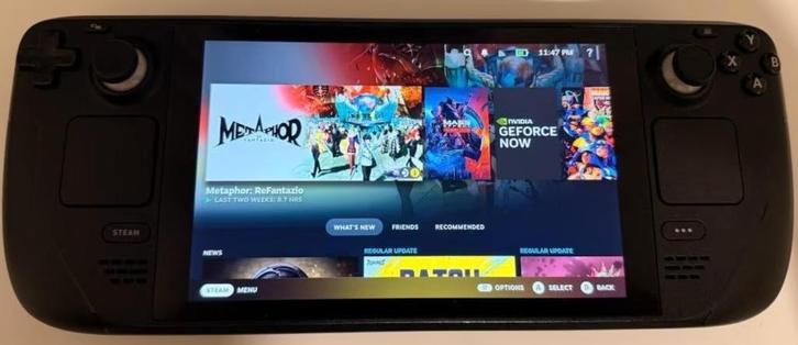 Steam Deck LCD - 512GB, Anti-Glare Screen, Spelcomputers en Games, Spelcomputers | Overige, Zo goed als nieuw, Ophalen of Verzenden