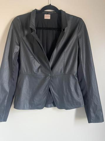 Pennyblack geweldig imitatie leren stretch jasje  maat M beschikbaar voor biedingen