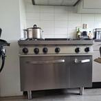 Fagor professioneel horeca fornuis 6 pits, Witgoed en Apparatuur, Fornuizen, Gebruikt, Warmhoudplaat, 60 cm of meer, Ophalen of Verzenden