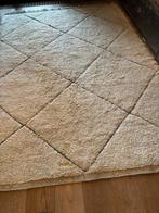 Authentiek Beni Ourain Berber Tapijt, Huis en Inrichting, Stoffering | Tapijten en Kleden, Ophalen, Wit, Tijdloos, klassiek, ibiza, etnisch